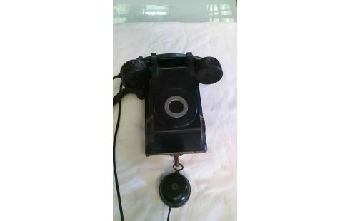 TELEPHONE MURAL ANNEES 60 BAKELITE