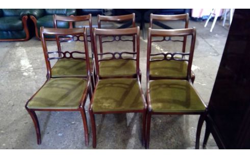 6 STÜHLE STIL ENGLISCH