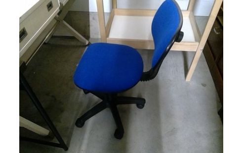 CHAISE DE BUREAU BLEU