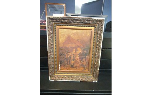 HUILE SUR PANNEAU BRETONS