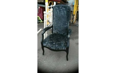 FAUTEUIL VOLTAIRE NOIR