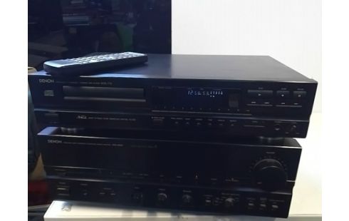 CHAINE HIFI DENON AMPLI+LECTEUR CD