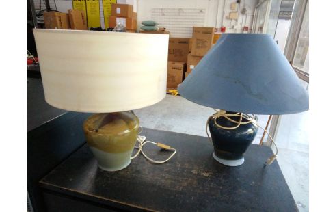 LAMPE SIGNÉE F COMTE