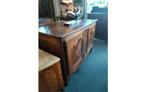 BAHUT BAS NOYER 2 PORTES