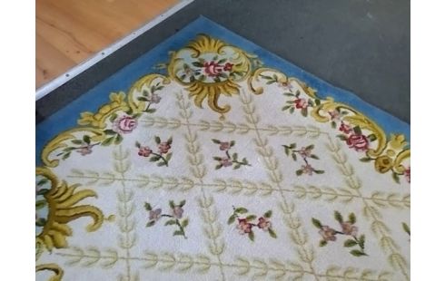 TAPIS MOTIF FLORA 140X200