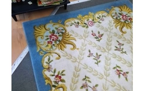 TAPIS MOTIF FLORA 140X200