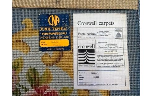 TAPIS MOTIF FLORA 140X200