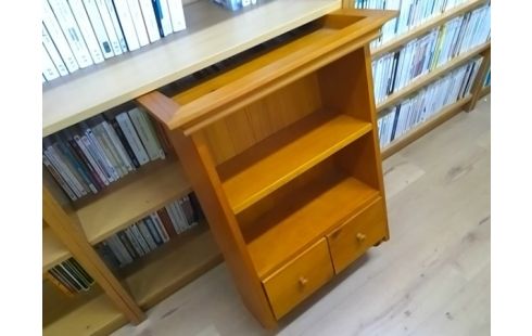 ETAGERE MURALE PIN 2 TIROIRS