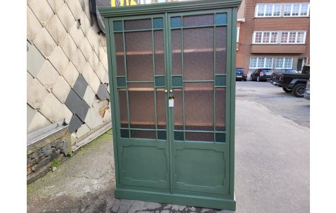 VITRINE VERTE 2 PORTES EN ACAIA MAGDALENA MAISON DU MONDE