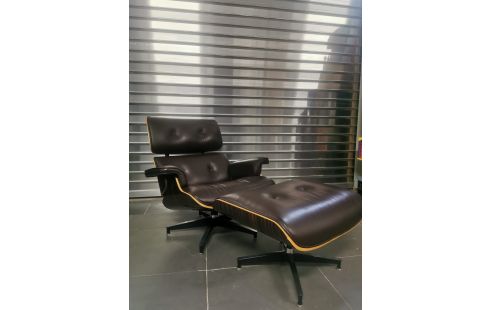 FAUTEUIL RÉPLIQUE LOUNGE CHAIR OTTOMAN EAMES