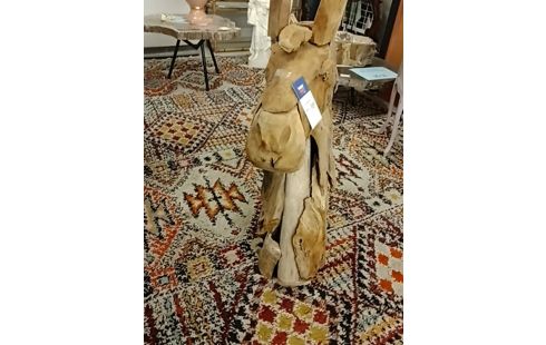 TETE DE CHEVAL BOIS FLOTTE