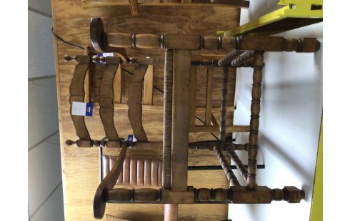 FAUTEUIL CHÊNE PAILLE