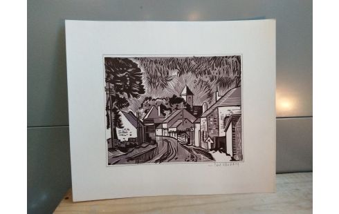 EAU FORTE VUE VILLAGE PAUL DEMERY