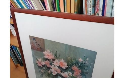 CADRE POT DE FLEURS 64X85