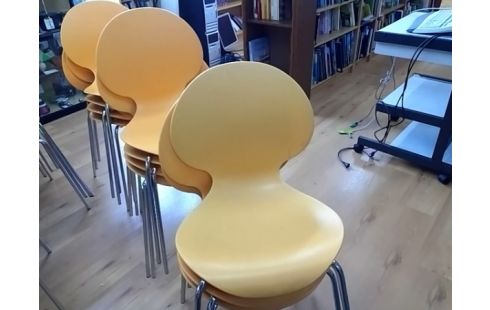 CHAISE GALVANO TECNICA M ORANGE