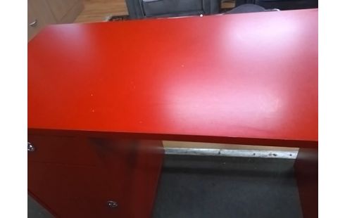 BUREAU MODERNE ROUGE