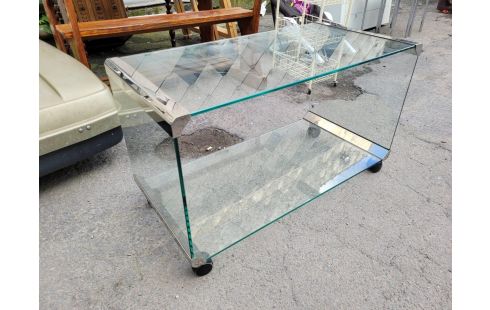 MEUBLE TV VERRE DESIGN