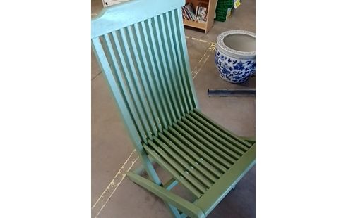 TABLE OCTOGONALE + 4 CHAISES