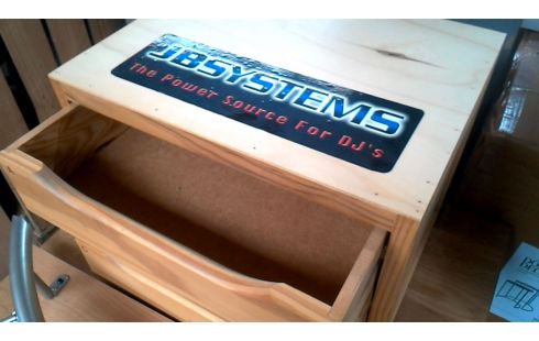 LADEBLOK 3 LADEN KLEIN HOUT