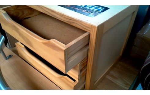 LADEBLOK 3 LADEN KLEIN HOUT