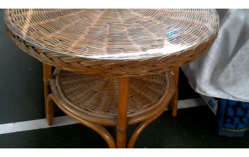 ANRICHTE 1 RUND RATTAN EIS