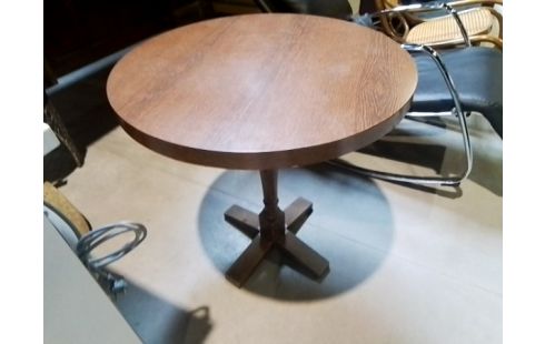 TABLE DE BISTRO RONDE FORMICA