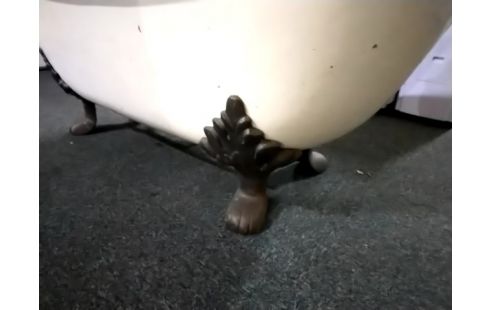 BAIGNOIRE FONTE PATTES DE LION