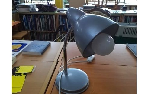 LAMPE DE BUREAU GRISE