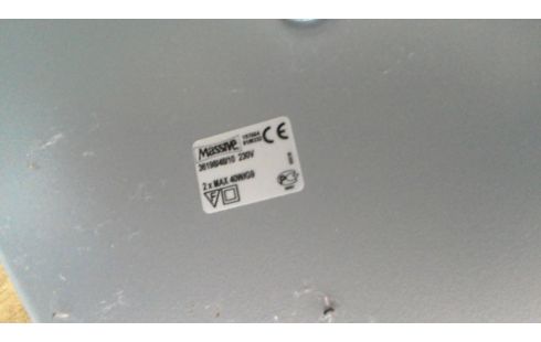 LAMP STAAND ALUMINIUM MASSIVE