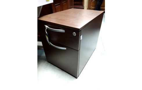 CAISSON DE BUREAU ROULANT 2T + CLE .