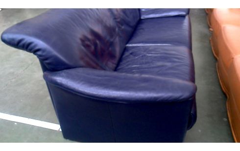 WOHNZIMMER, , SEESTÜCK BLAU LEDER