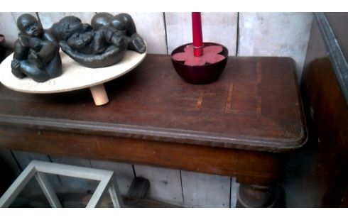 TABLE CONSOLE CHENE