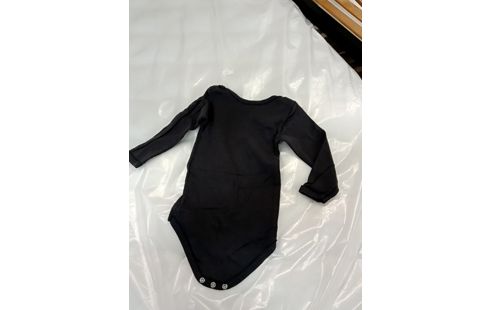 BODY GRIS AVEC PETITS OISEAUX ROSE- 18MOIS