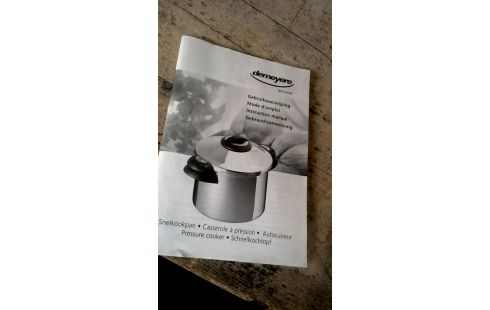 SNELKOOKPAN DEMEYERE BRINOX 22CM