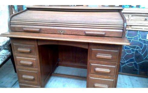 ESCRITORIO, , PERSIANA ENROLLABLE MACIZO ROBLE LADEN