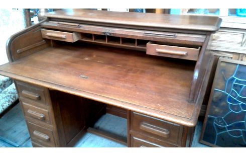 ESCRITORIO, , PERSIANA ENROLLABLE MACIZO ROBLE LADEN