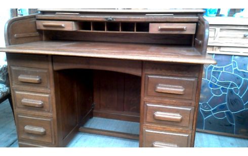 ESCRITORIO, , PERSIANA ENROLLABLE MACIZO ROBLE LADEN