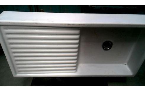 WASSERBECKEN WEISS PORZELLAN RECHTECKIG