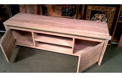 MEUBLE TELE CERUSE 2 PORTES