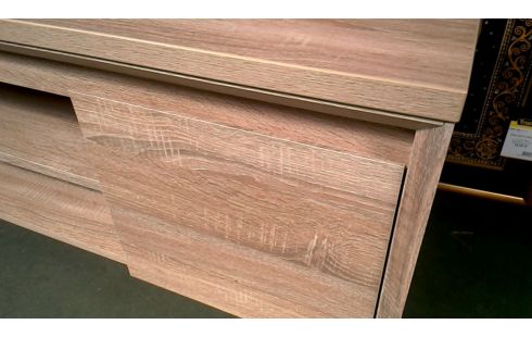 MEUBLE TELE CERUSE 2 PORTES