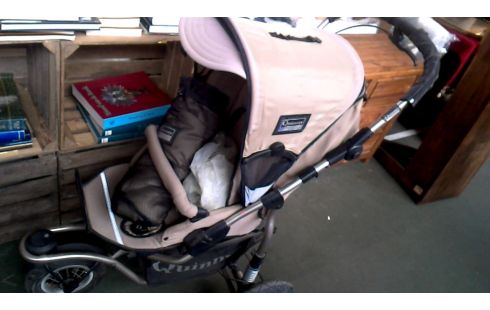 KINDERWAGEN 3 RÄDER QUINNY SCHWARZ BEIGE
