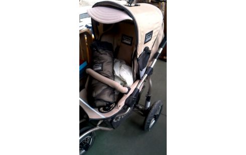KINDERWAGEN 3 RÄDER QUINNY SCHWARZ BEIGE