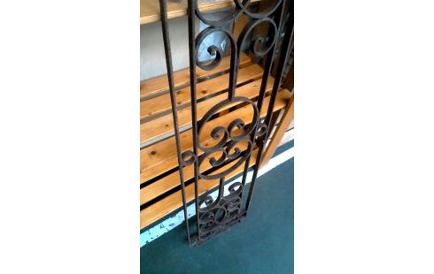 OBJETO DECORACIÓN, , REJA HIERRO FORJA