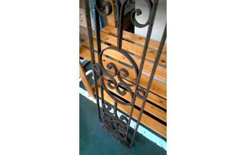 OBJETO DECORACIÓN, , REJA HIERRO FORJA