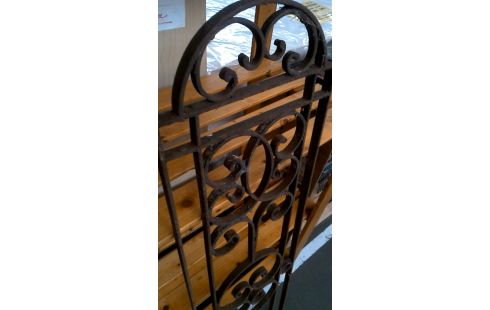 OBJETO DECORACIÓN, , REJA HIERRO FORJA