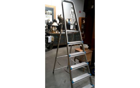 TRAPLADDER GAMMA ALUMINIUM 6 TREDEN