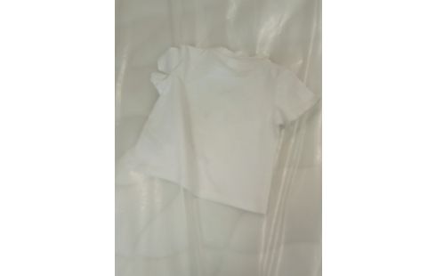 T-SHIRT BLANC DESSIN CITRON ÉCRITURE NOIR "LEMONADE 100% NATUREL" 6MOIS