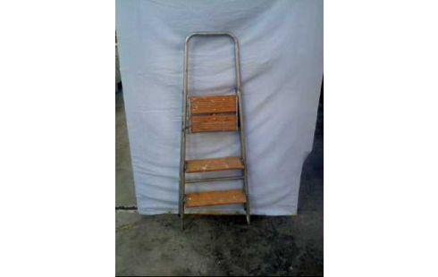 LEITER HOLZ METALL 3 STUFEN