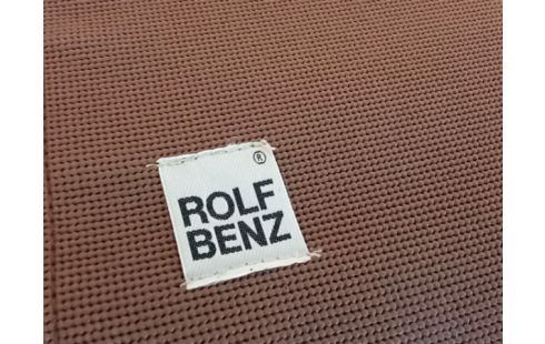 FAUTEUIL 3 PIECES VINTAGE ROLF BENZ BEIGE