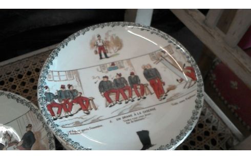 10 ASSIETTES PARLANTES